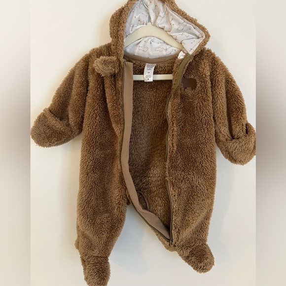 Carter’s Just One You Hooded Fleece Bunting Size 3M - Picture 3 of 4